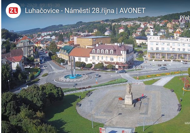 Web kamera Luhaovice - nm. 28. jna