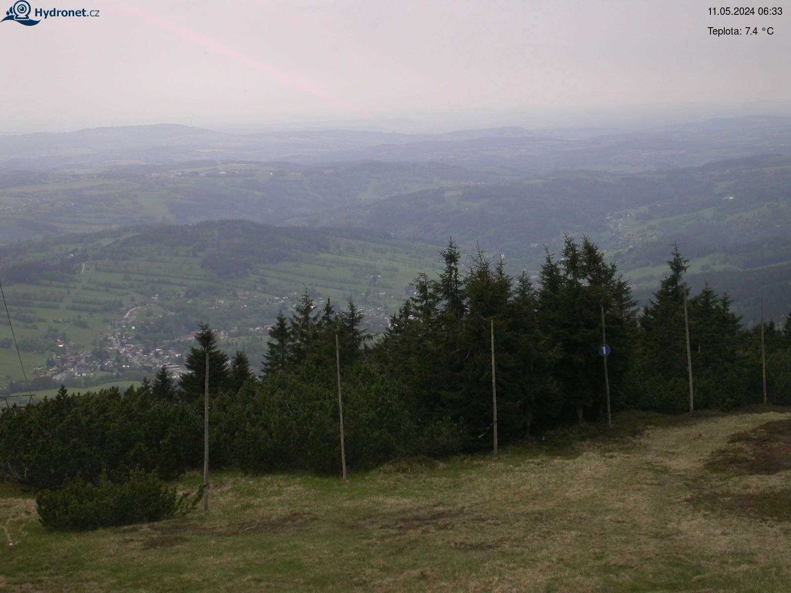 Web kamera Rokytnice nad Jizerou - Lys hora
