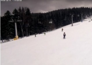 Web kamera Detn v Orlickch horch - skicentrum - doln stanice Marta I