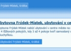 Ubytovna Krtk Frdek Mstek