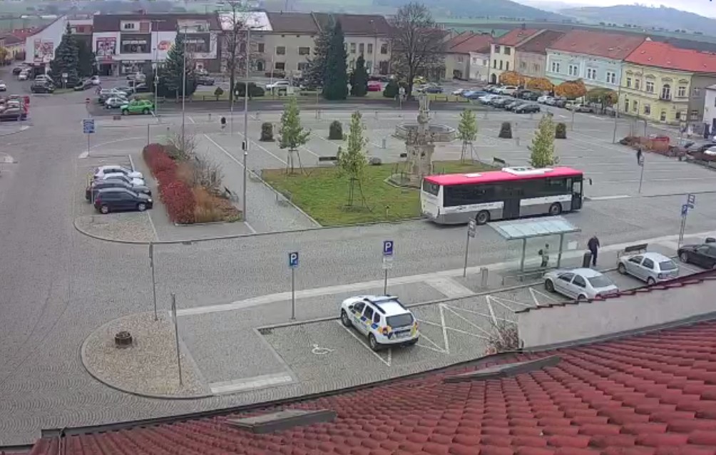 Webkamera Jevíčko náměstí
